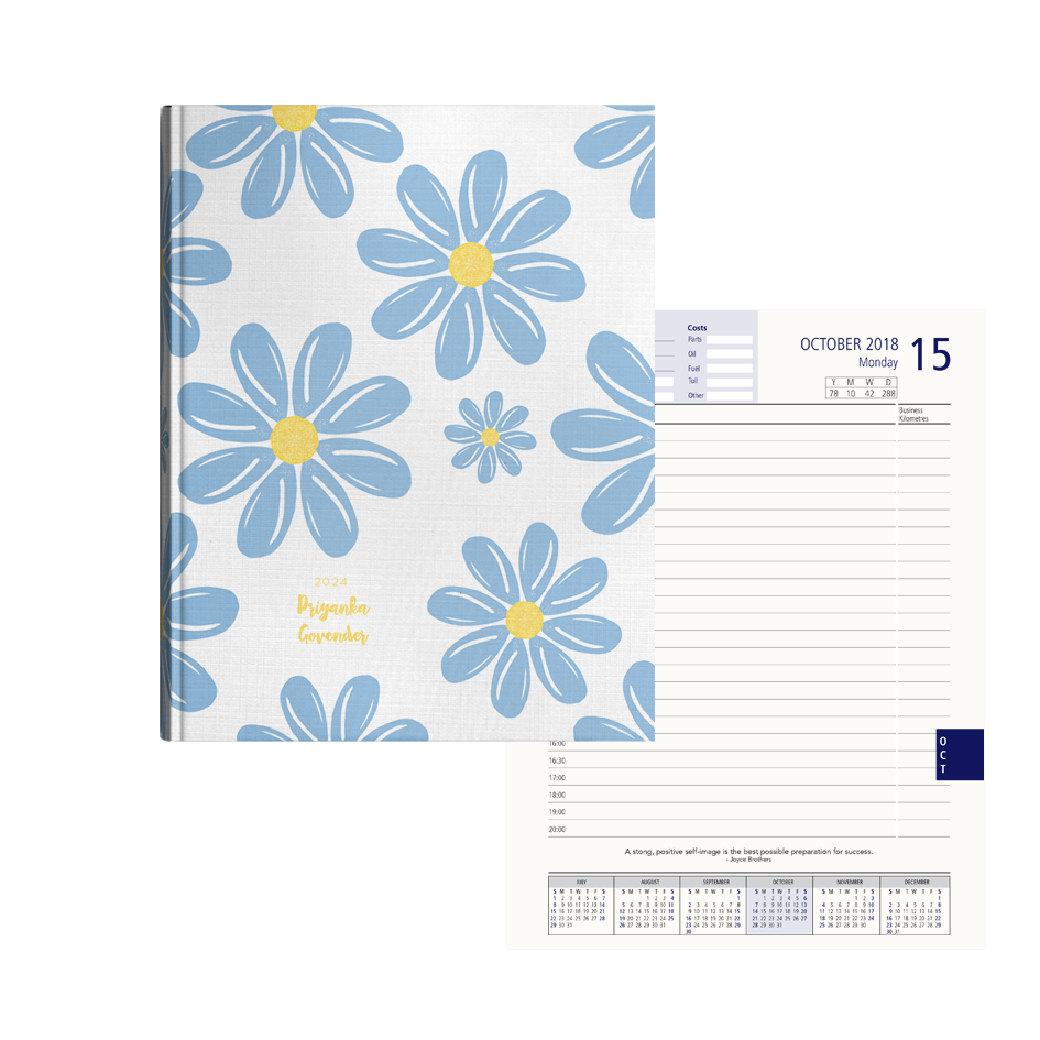 Show details for Daisy Dreams Diary A4