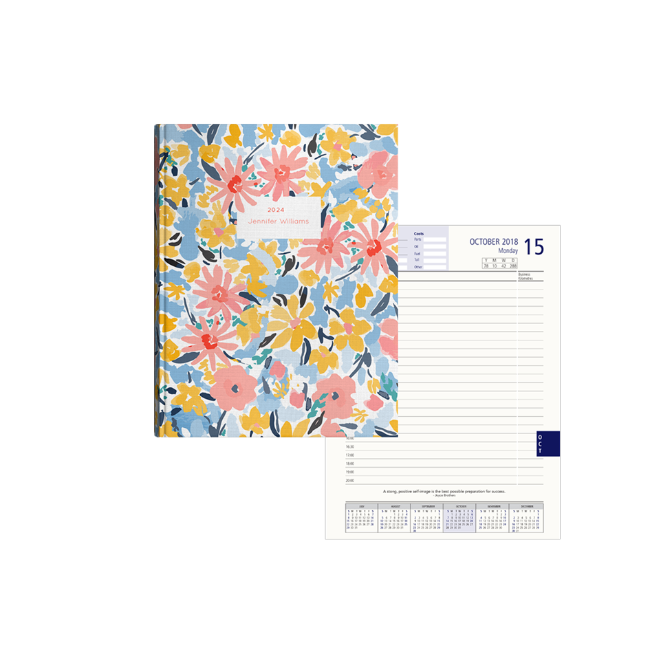 Show details for Flower Bomb Diary A5 