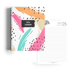 Show details for Splashes A5 Hard Cover Student Diary