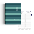 Show details for Ocean Blues Diary A4