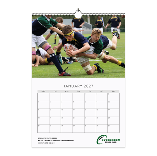 Show details for 2027 A4 Wall - 13 Leaf - B