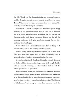 Show details for Being Mom