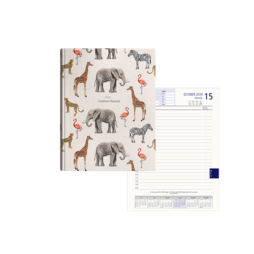 Show details for African Odyssey Diary A5 