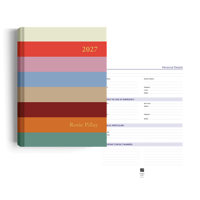 Show details for Summer Stripes Diary Management