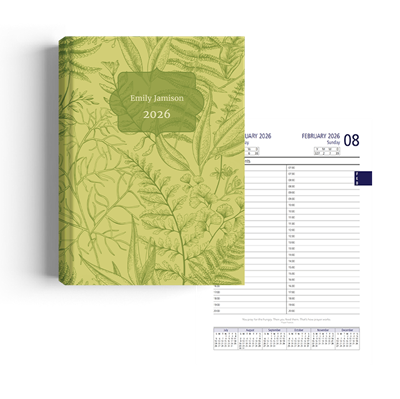 Show details for Green Botanica Diary A5 