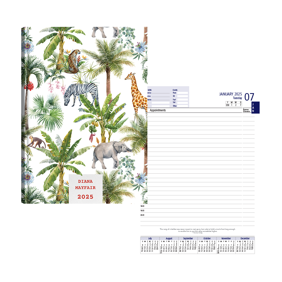 Show details for Wild Botanicals Diary A5 