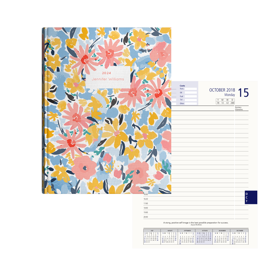 Picture of Flower Bomb Diary A4