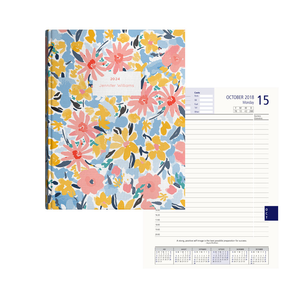 Show details for Flower Bomb Diary A4