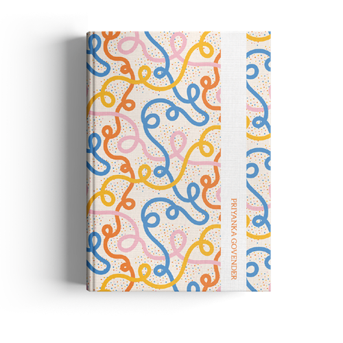 Show details for Spaghetti Confetti Journal
