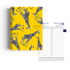 Show details for Zippy Yellow Gerry Diary A4
