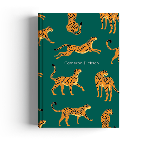 Show details for Cheetah Chatter A4 Journal