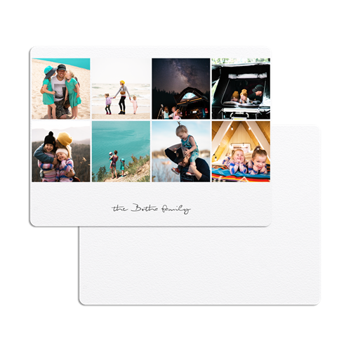 Show details for Eight Image Notecard