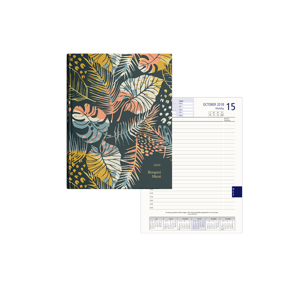 Show details for Tropical Bliss Diary A5 